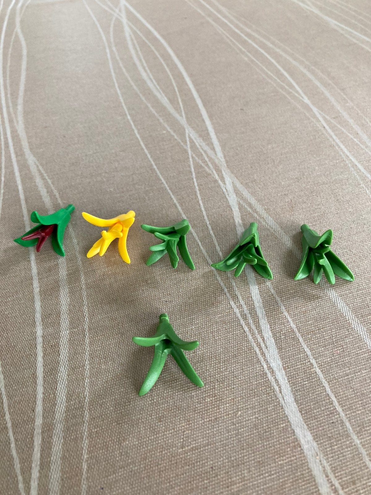 Playmobil plantstukjes, geel, groen., Ophalen of Verzenden
