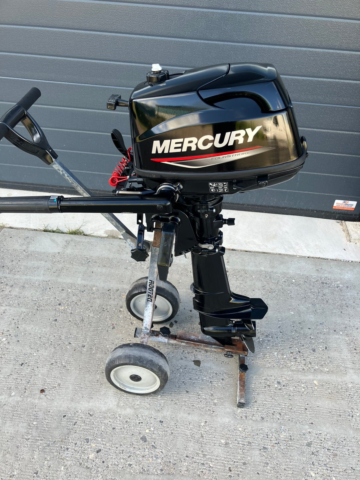 Mercury 6 pk 2022 kortstaart 4 takt buitenboordmotor, Watersport en Boten, Buiten- en Binnenboordmotoren, Ophalen, 5 tot 10 pk