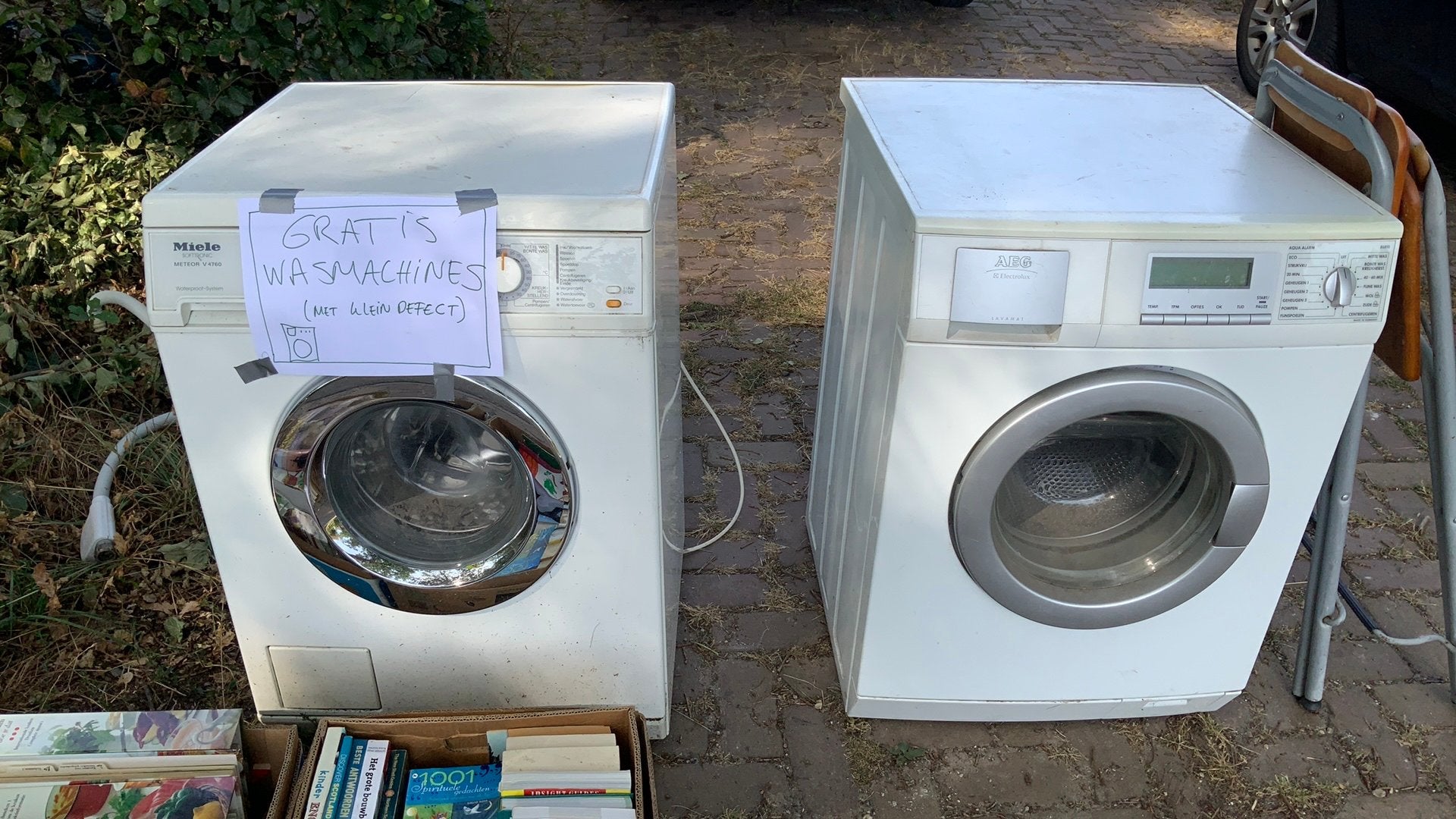 Gratis wasmachines met klein defect, Witgoed en Apparatuur, Wasmachines, Ophalen, Zo goed als nieuw