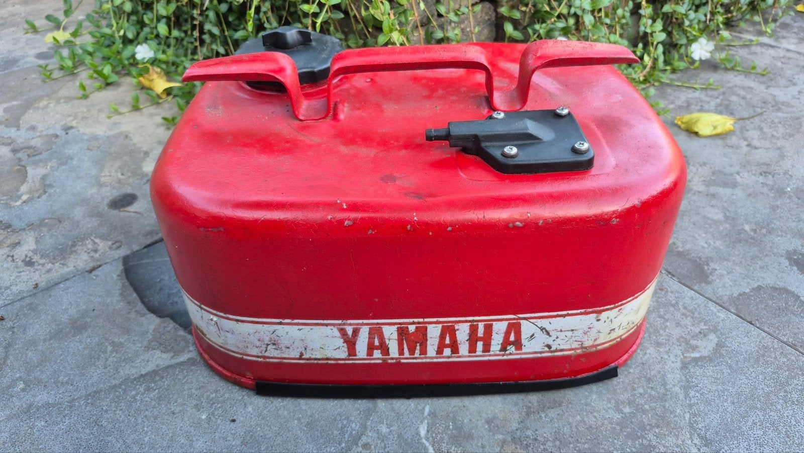 Vintage Yamaha Benzinetank - Mancave Decoratie, Ophalen, Gebruikt