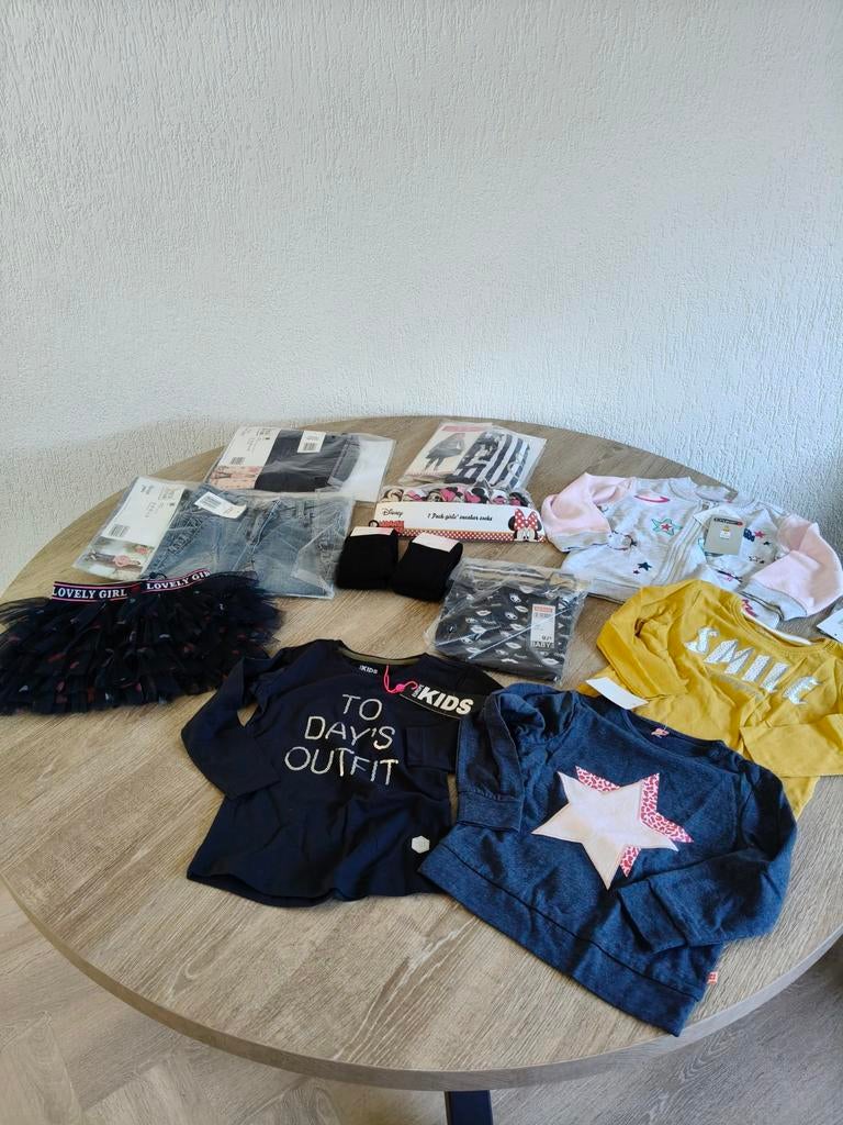 Pakket nieuwe meisjes kleding maat 86/92, Ophalen of Verzenden, Nieuw, Meisje