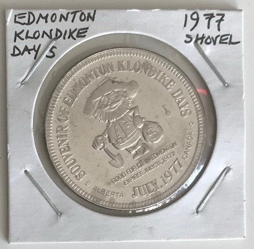 Canada - Edmonton Klondike 1977 - Privy Spa - Trade Dollar^, Verzenden, Noord-Amerika, Losse munt