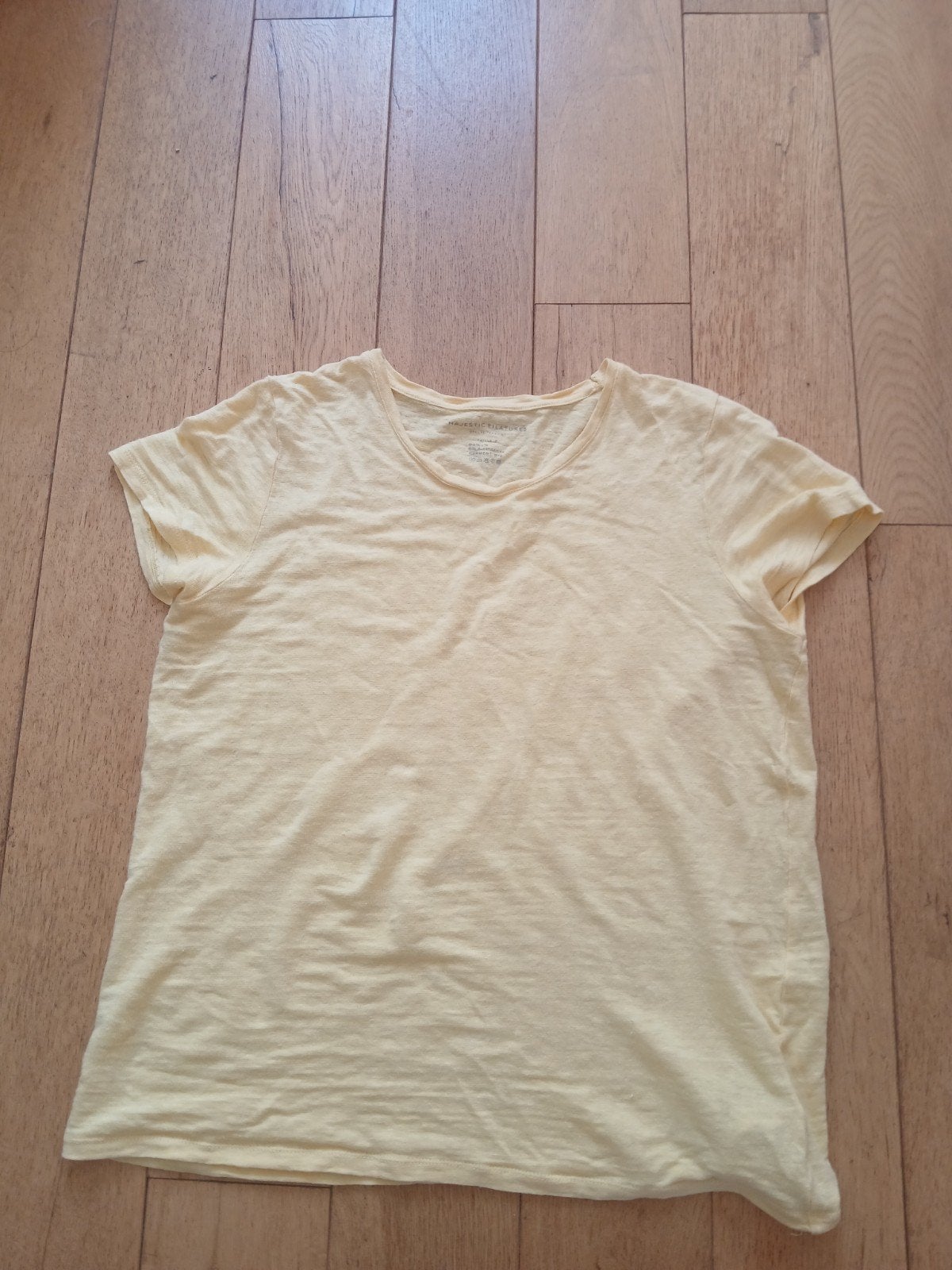 Majestic Filatures shirt - maat 2 / M, Ophalen of Verzenden, Zo goed als nieuw, Korte mouw