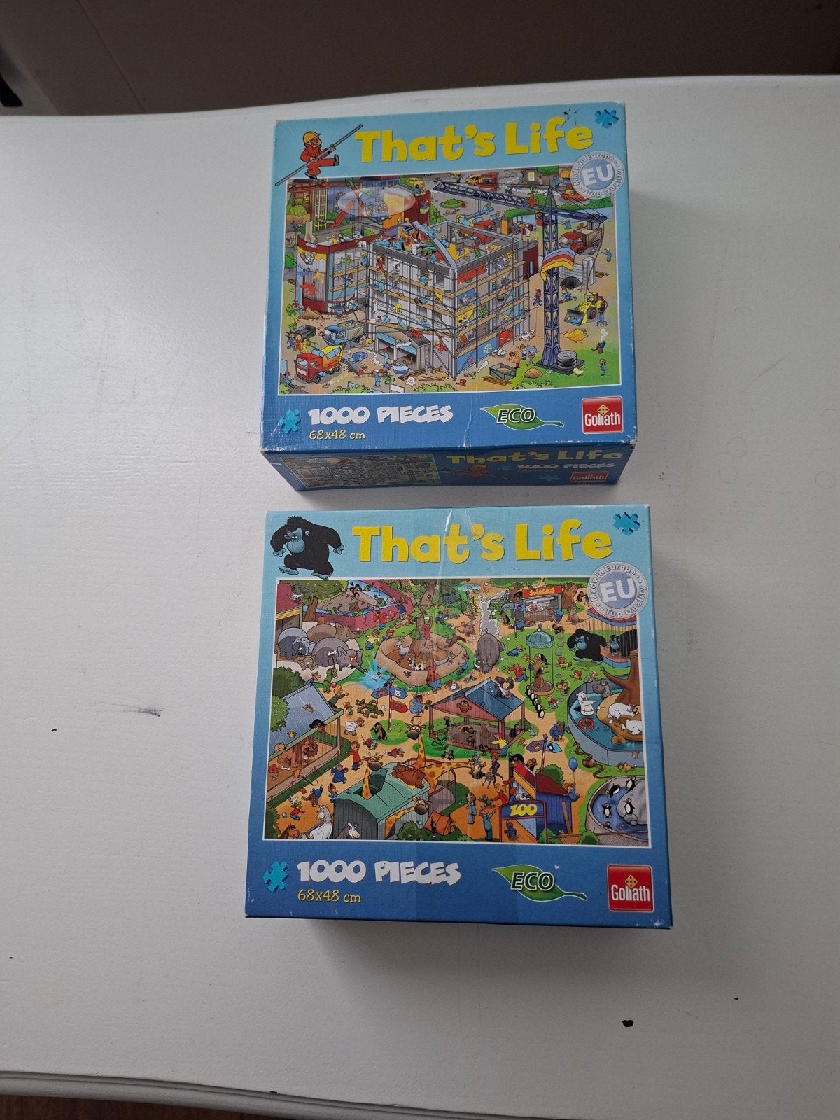 puzzels, Ophalen, 500 t/m 1500 stukjes, Zo goed als nieuw