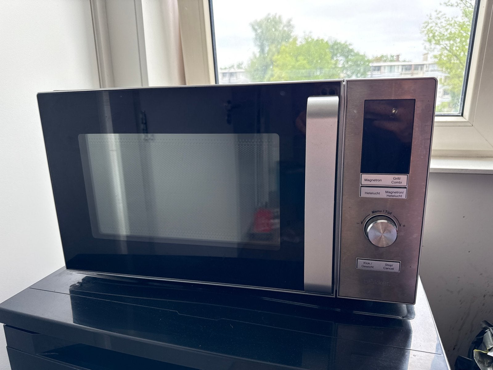 Fokker Magnetron met Grill Functie, Gebruikt, Grill, Ophalen of Verzenden, Magnetron