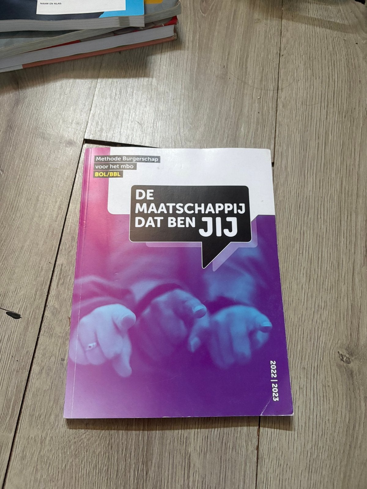 Maatschappij dat ben jij boek, Ophalen of Verzenden, Alpha, Zo goed als nieuw, MBO