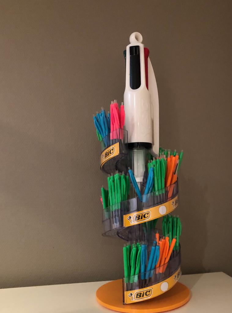 Reclamemateriaal Bic, Ophalen of Verzenden, Gebruikt