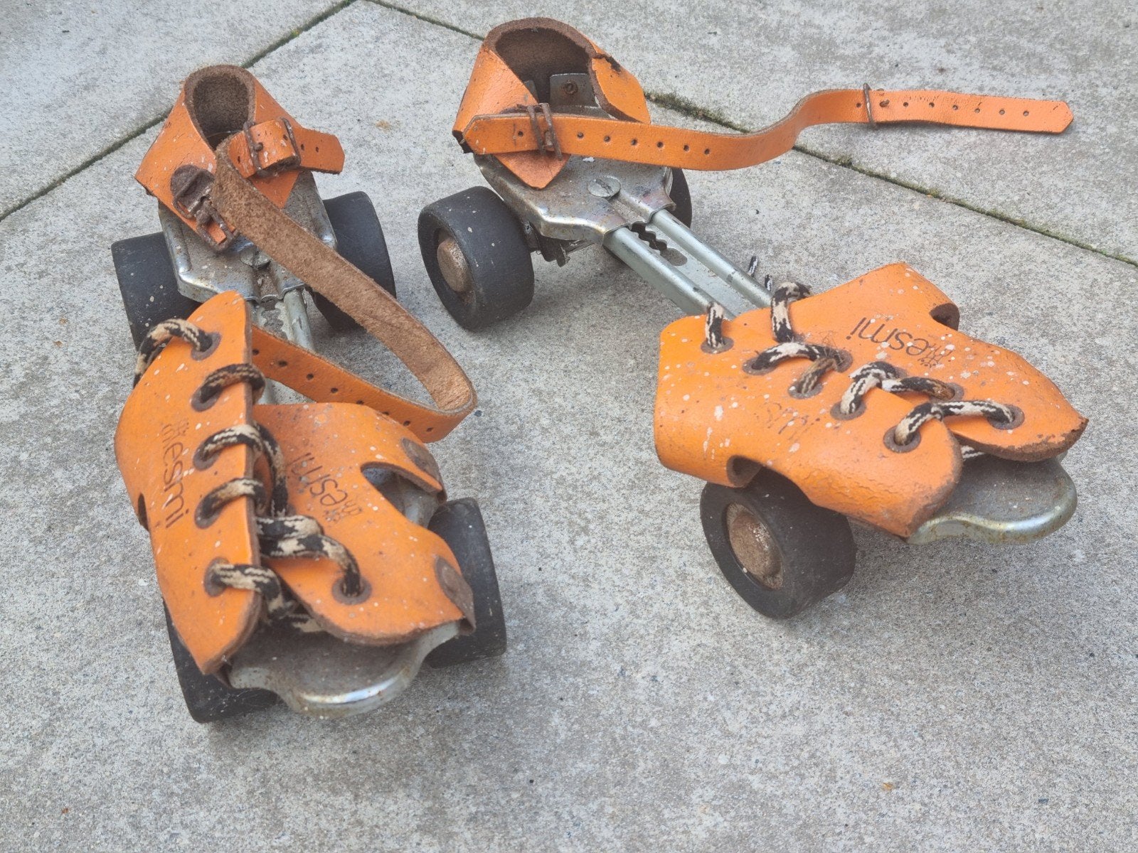 Vintage Esmi rolschaatsen - Gebruikt, Ophalen of Verzenden, Gebruikt