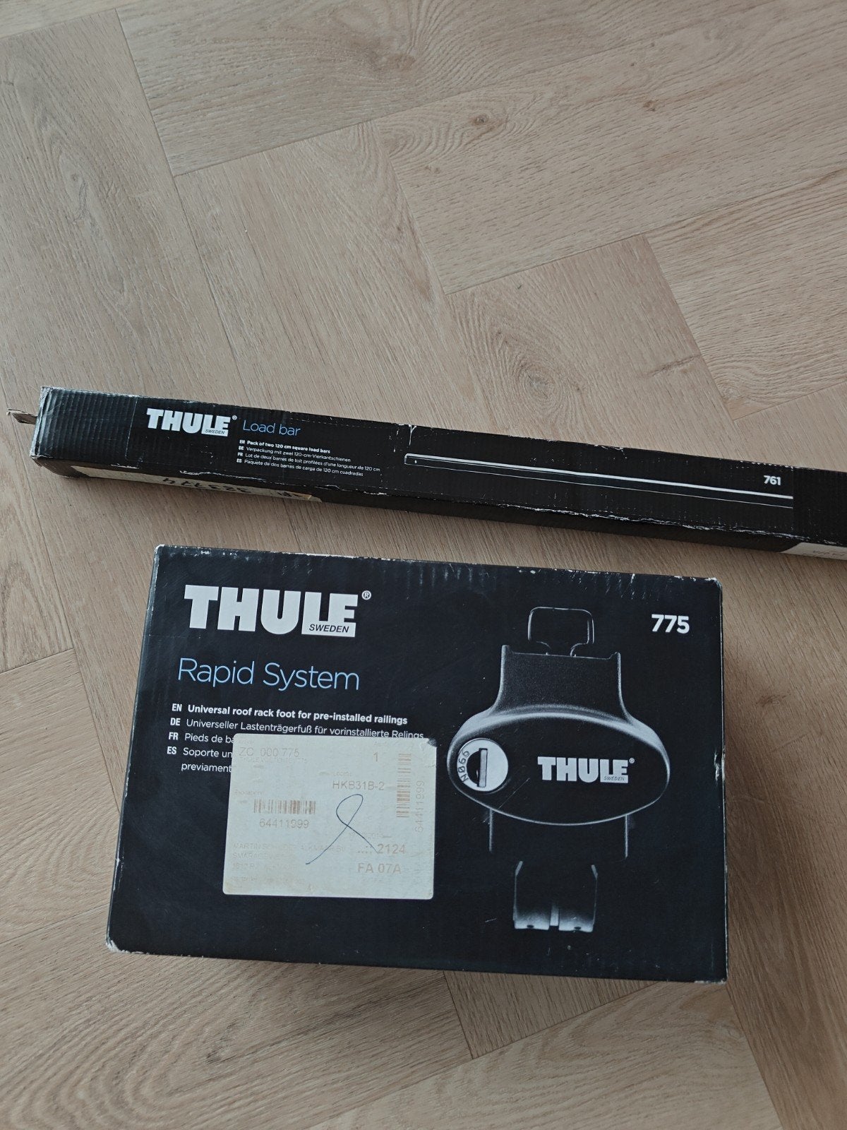 Thule Rapid System 775 en Thule 76 Dakdragers. Nieuw!, Auto diversen, Ophalen of Verzenden, Nieuw