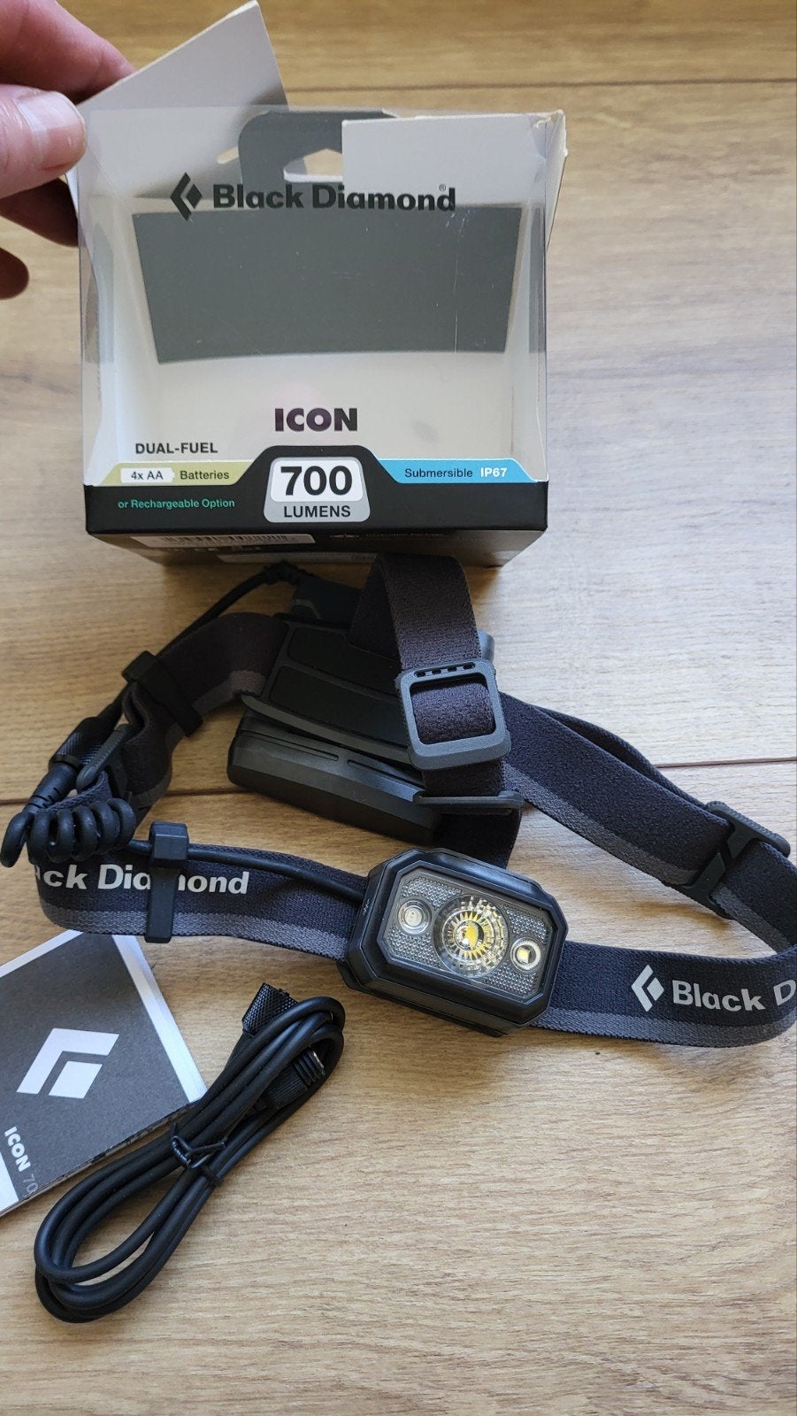 Black Diamond  Icon 700 lm  Hoofdlamp, Sport en Fitness, Ophalen of Verzenden, Nieuw, Overige typen