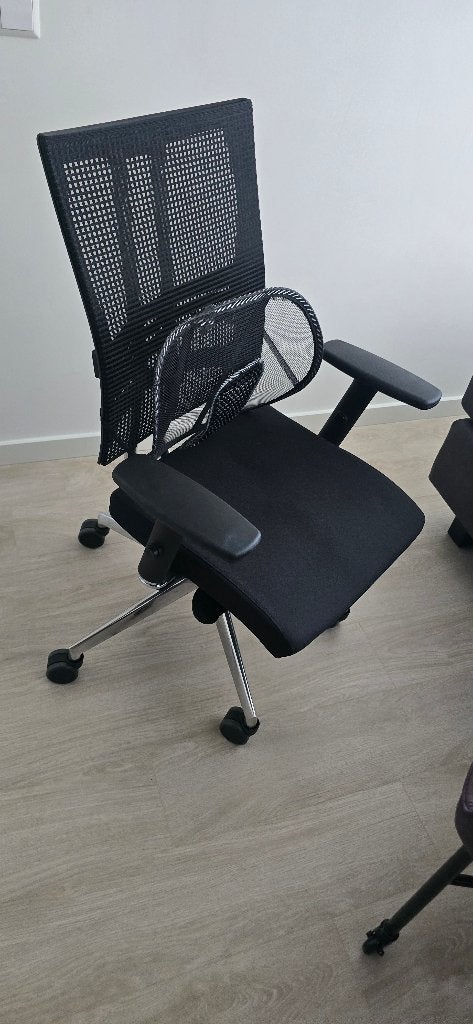 Ergonomische Bureaustoel - Zwart, Ophalen, Zwart, Zo goed als nieuw, Bureaustoel