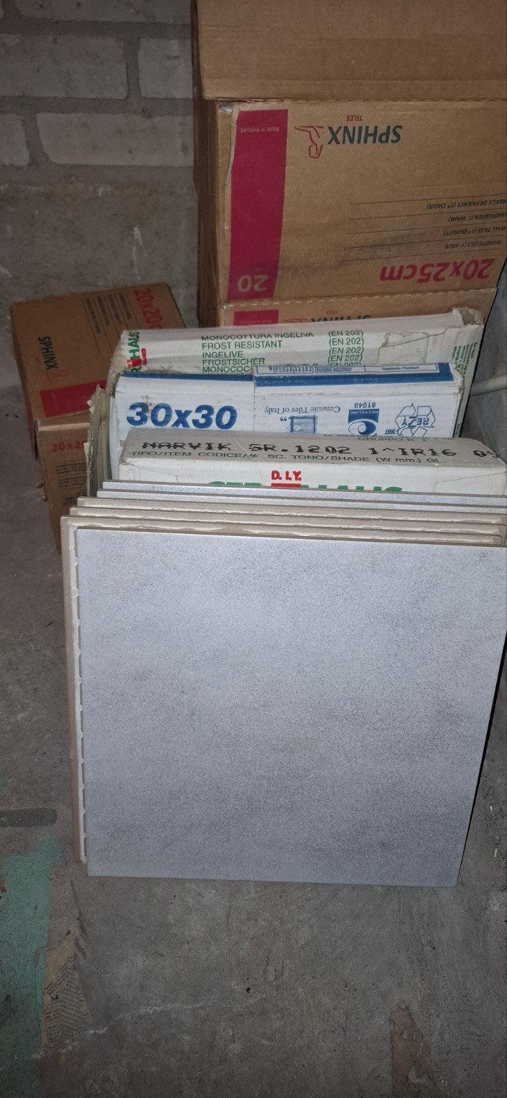 Plusminus 20 tegels 30x30 cm, Doe-het-zelf en Verbouw, Tegels, Ophalen