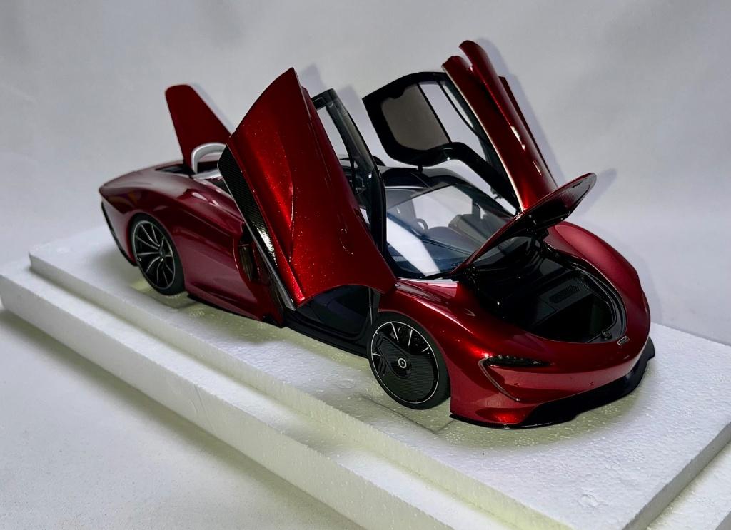 McLaren Speedtail Vulcano Red 1:18 van Autoart, Ophalen of Verzenden, Nieuw, Auto, Autoart