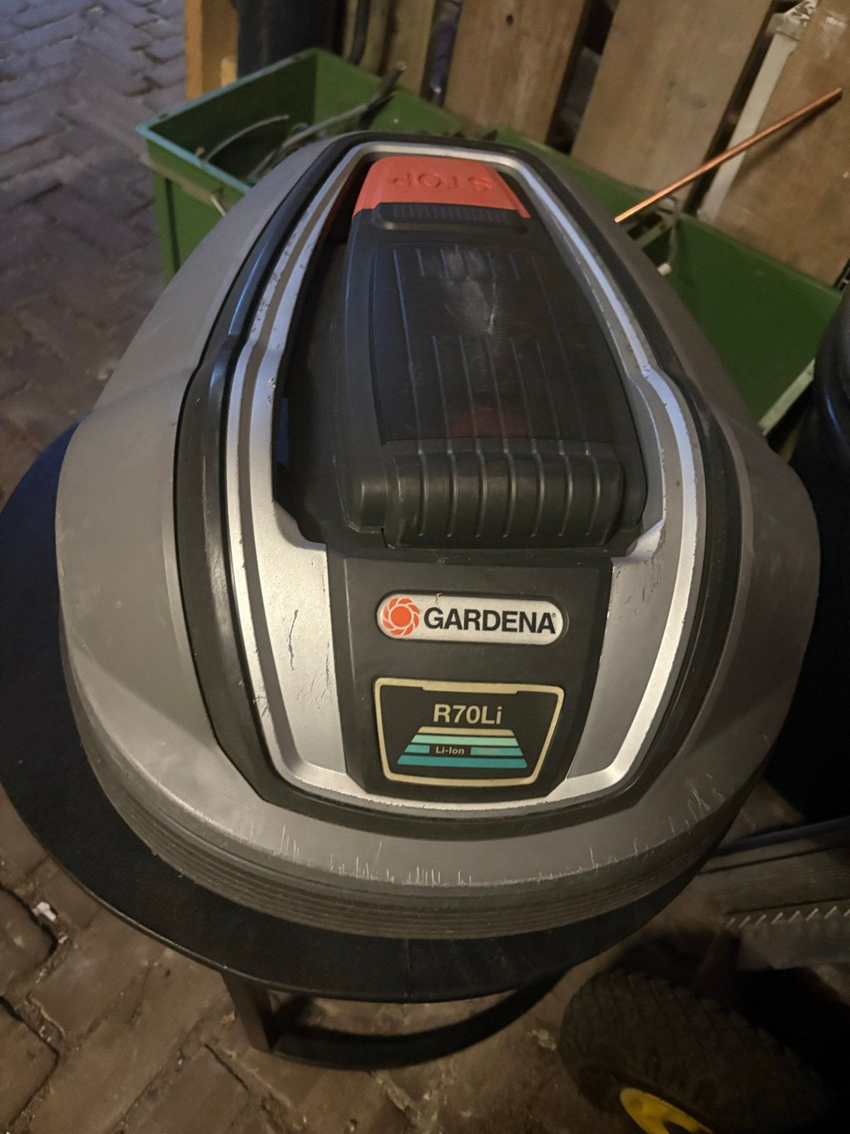 Gardena R70Li Robotmaaier - Gebruikt maar functioneel, Ophalen of Verzenden, Gebruikt, Accu-grasmaaier