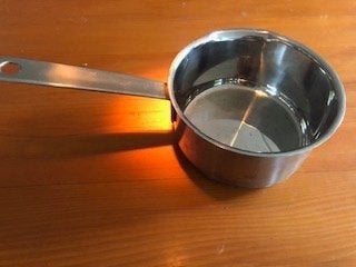 IKEA Hemkomst Steelpan met glazen deksel 2L; 18 cm, Huis en Inrichting, PFAS-vrij, Ophalen of Verzenden, Zo goed als nieuw, Rvs