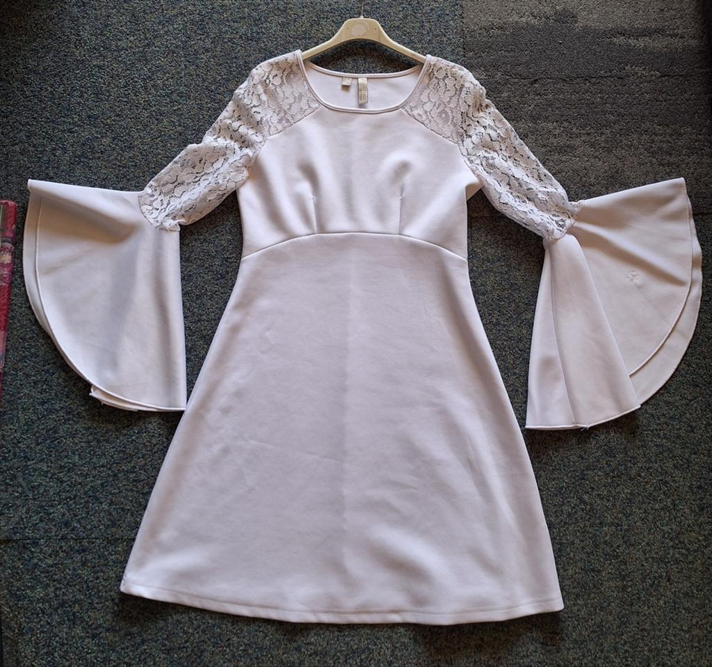 BodyFlirt Boutique Witte Jurk, Wit, BodyFlirt Boutique, Gedragen, Boven de knie