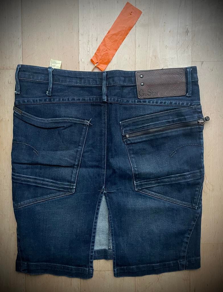 G-Star G Star Raw Breaker Midi Skirt W32 / L / XL blauw, Blauw, Maat 42/44 (L), Ophalen of Verzenden, Zo goed als nieuw