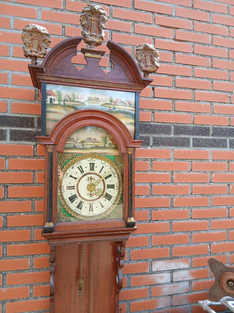 Originele antieke friese staartklok, Ophalen of Verzenden
