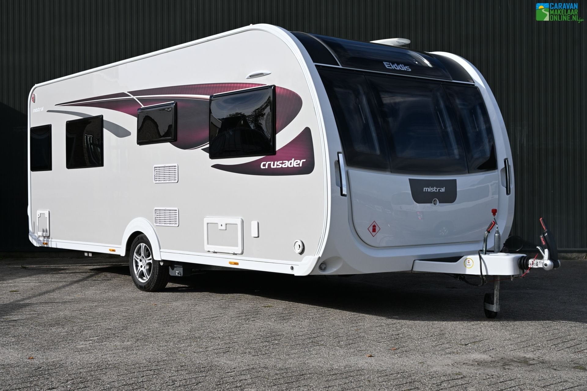 Elddis Crusader Mistral Alde vloeistof Alko ATC, Caravans en Kamperen, Overige typen, Standaardzit, Elddis, Bedrijf