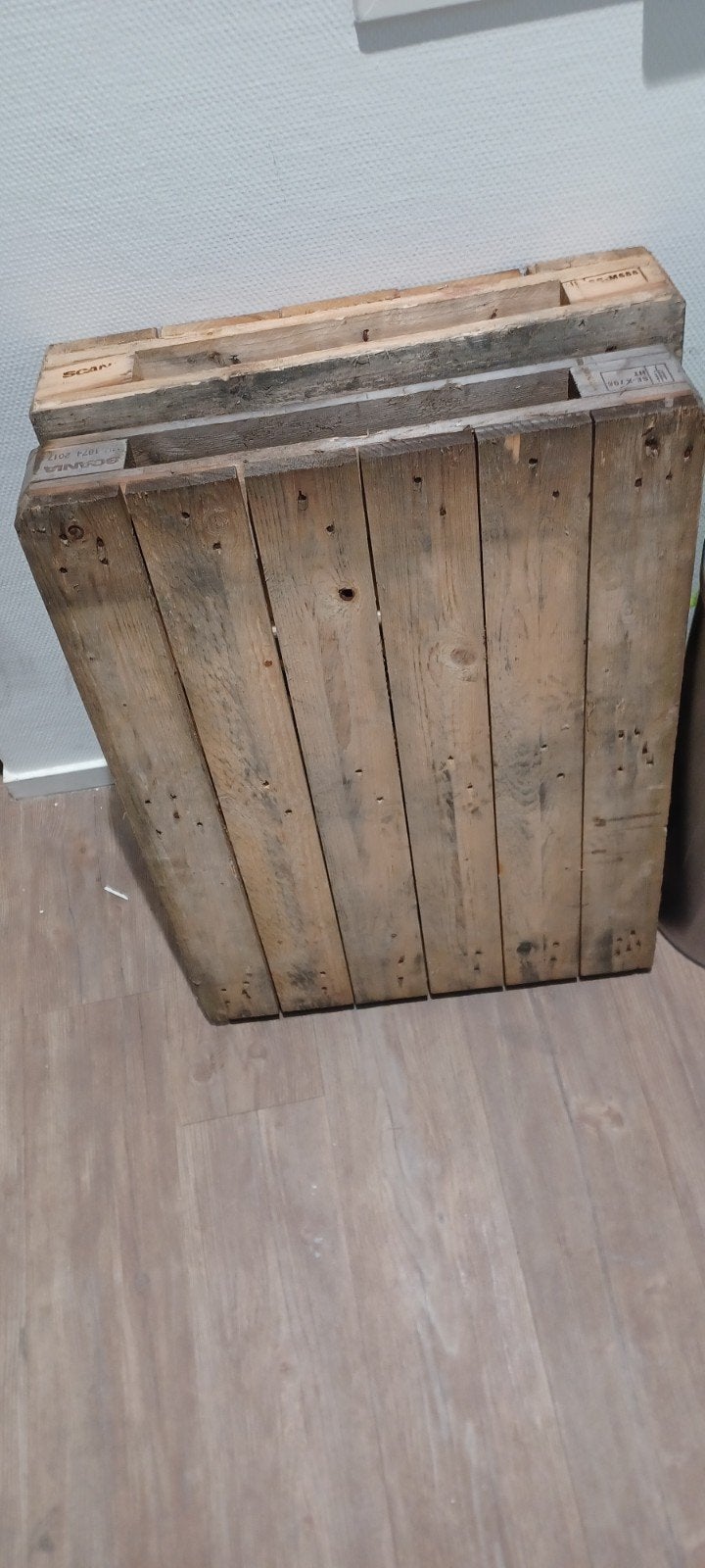 Halve Europallet / Displaypallet 80x60 cm, Doe-het-zelf en Verbouw, Kratten en Dozen, Ophalen