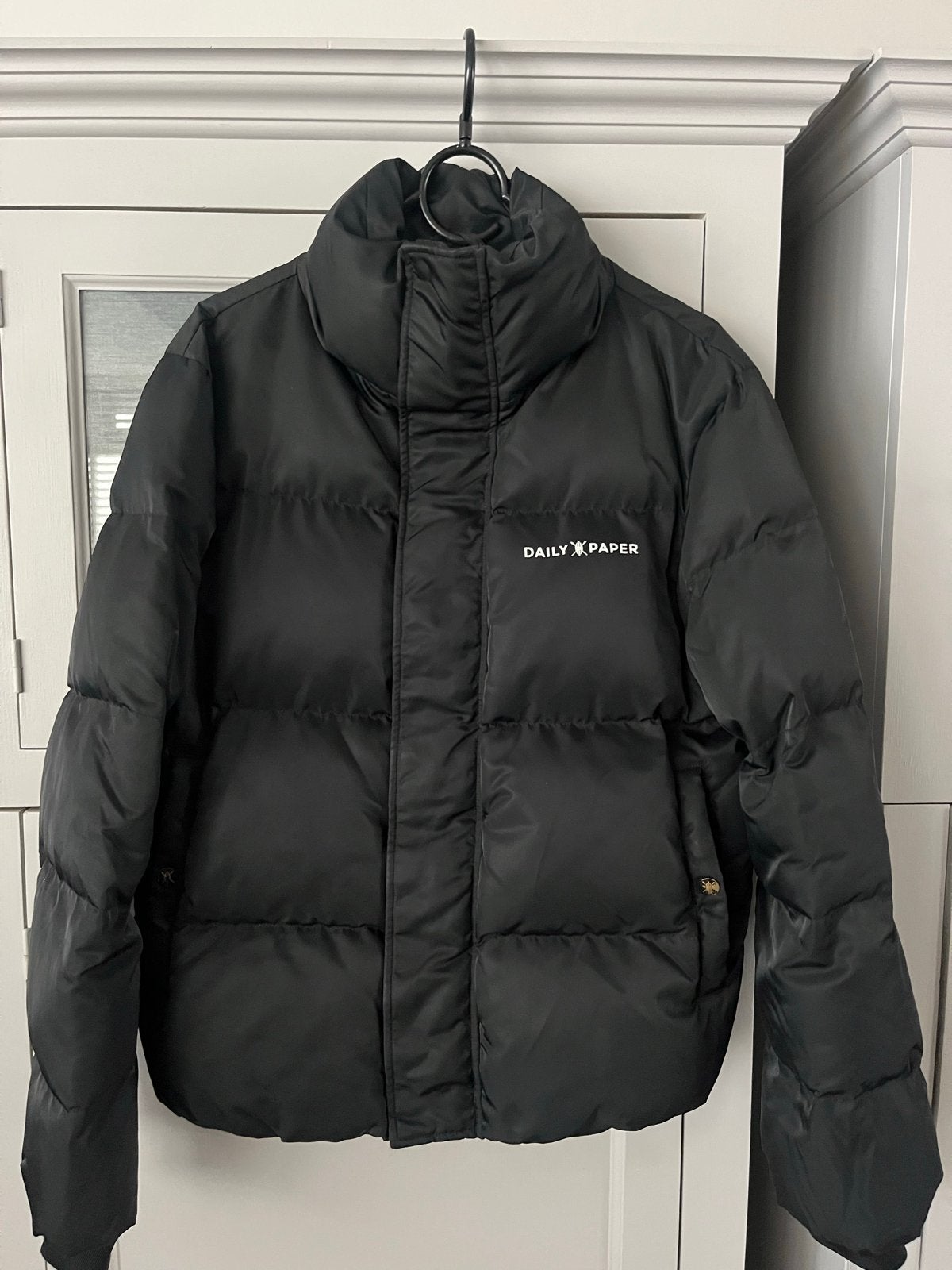Daily Paper Puffer Jacket Zwart - Maat XS, Zwart, Ophalen of Verzenden, Zo goed als nieuw, Daily Paper
