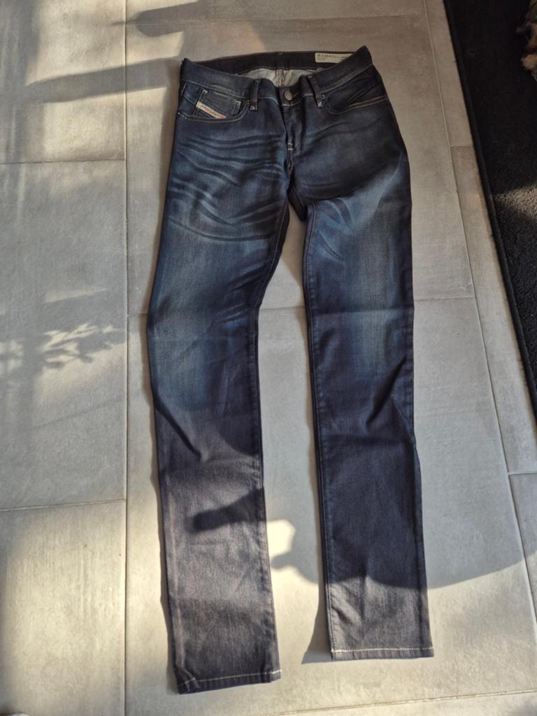 Diesel broek dames, Ophalen of Verzenden, Nieuw, Blauw, W27 (confectie 34) of kleiner