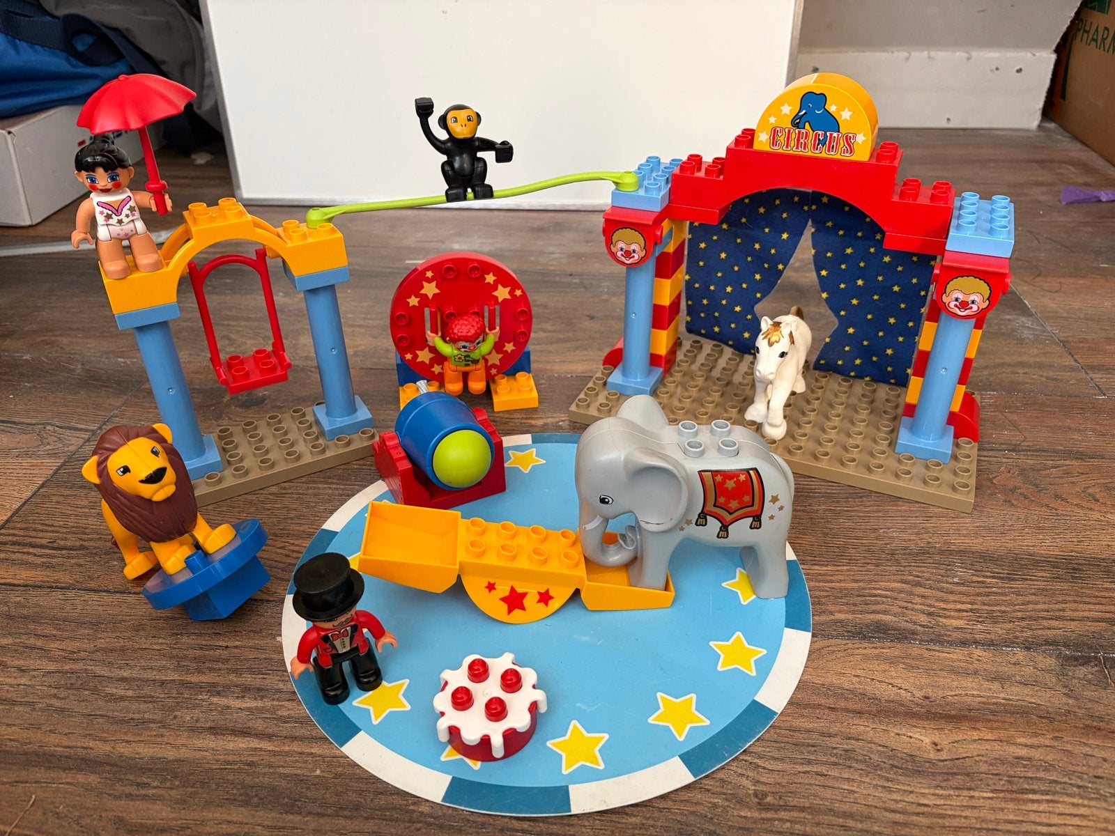 Lego Duplo 5593 circus - Compleet en zeldzaam, Ophalen, Gebruikt, Overige thema's, Compleet