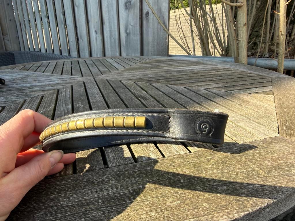 Schumacher frontiem met clinchers, Dieren en Toebehoren, Paarden en Pony's | Hoofdstellen en Tuigage, Ophalen of Verzenden