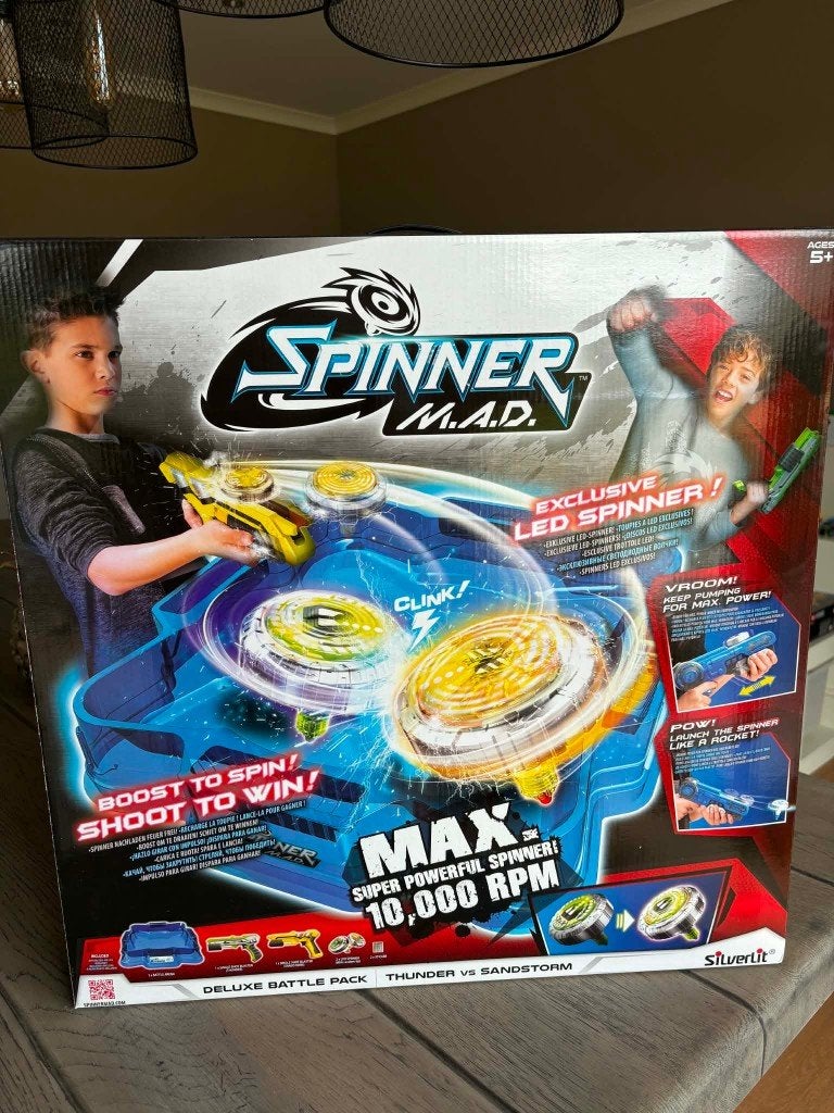 Spinner MAD Battle Deluxe Set, Ophalen, Zo goed als nieuw
