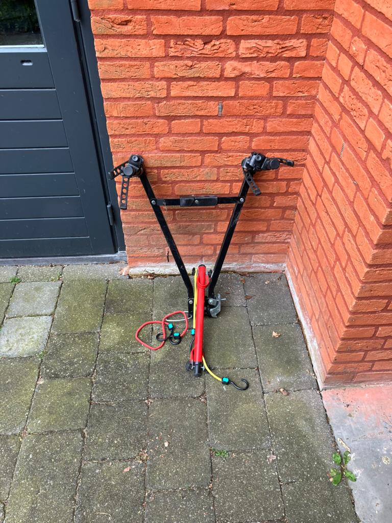 Schaar fietsendrager 2 fietsen, Ophalen of Verzenden, Zo goed als nieuw, Trekhaakdrager