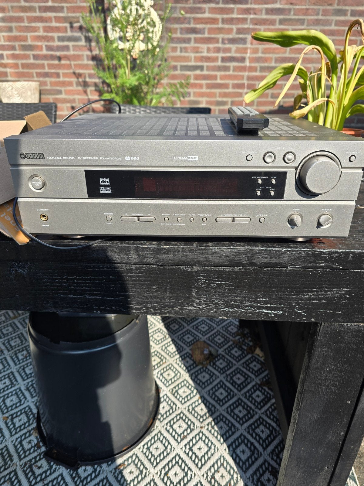 Yamaha Natural Sound AV Receiver RX-V650RDS, Audio, Tv en Foto, Versterkers en Receivers, Ophalen, Gebruikt, Yamaha, 120 watt of meer
