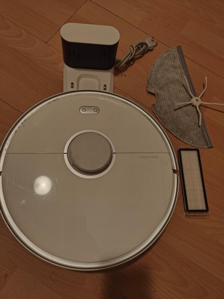 Roborock S5 Max Robotstofzuiger met Dweilfunctie - Gebruikt, Witgoed en Apparatuur, Stofzuigers, Overige merken, Gebruikt, Ophalen of Verzenden
