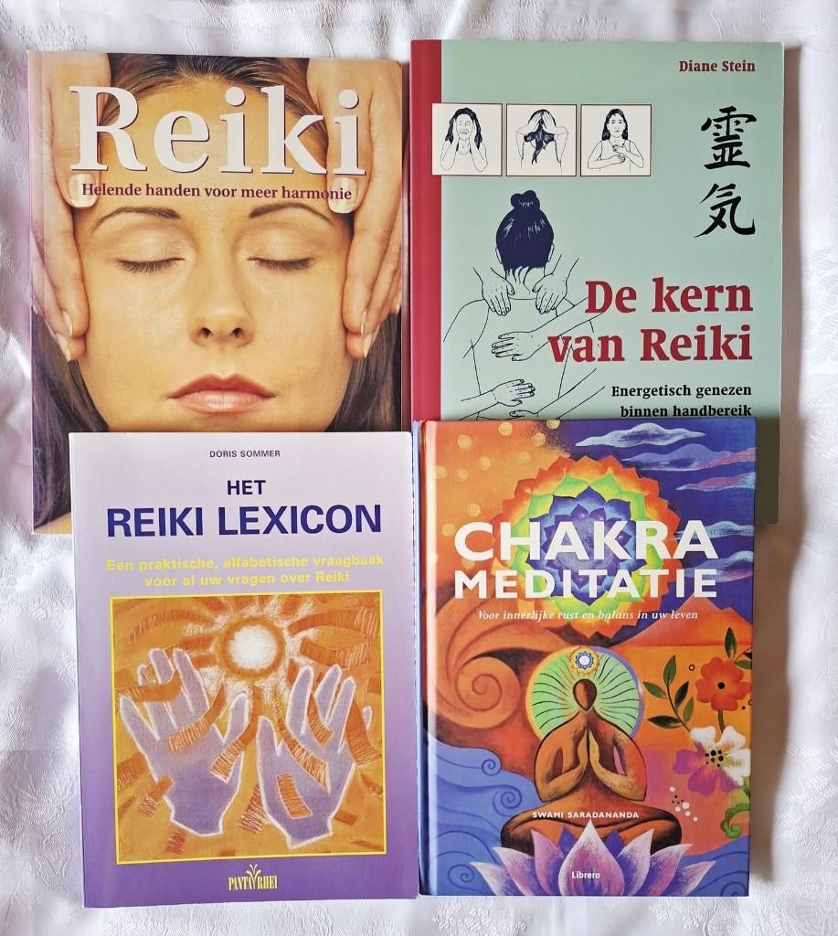 Reiki Chakrameditatie, Ophalen of Verzenden, Zo goed als nieuw, Spiritualiteit algemeen, Instructieboek