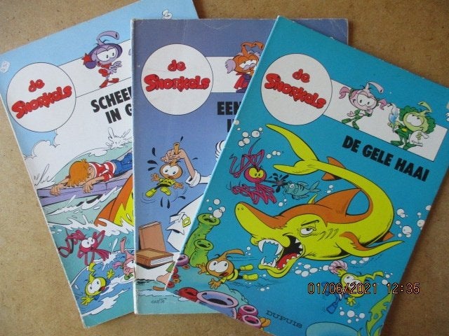 adv3971 de snorkels, Eén stripboek, Ophalen, Gelezen