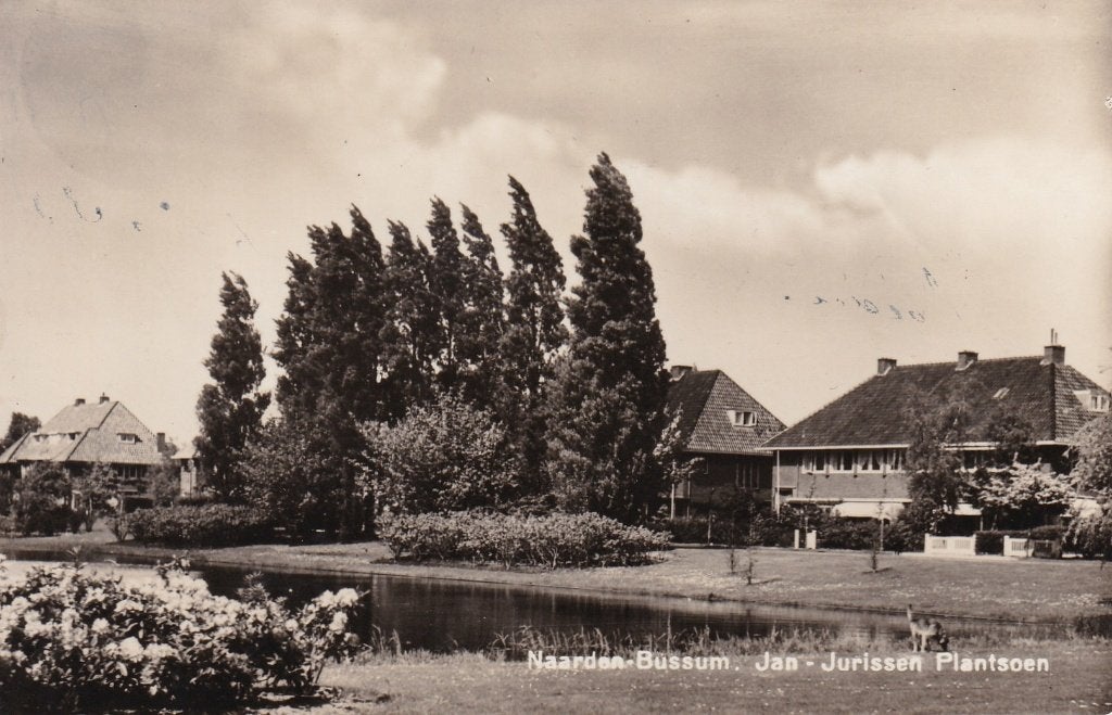 Naarden Bussum Jan Jurissen Plantsoen, Verzenden, Gelopen, Noord-Holland
