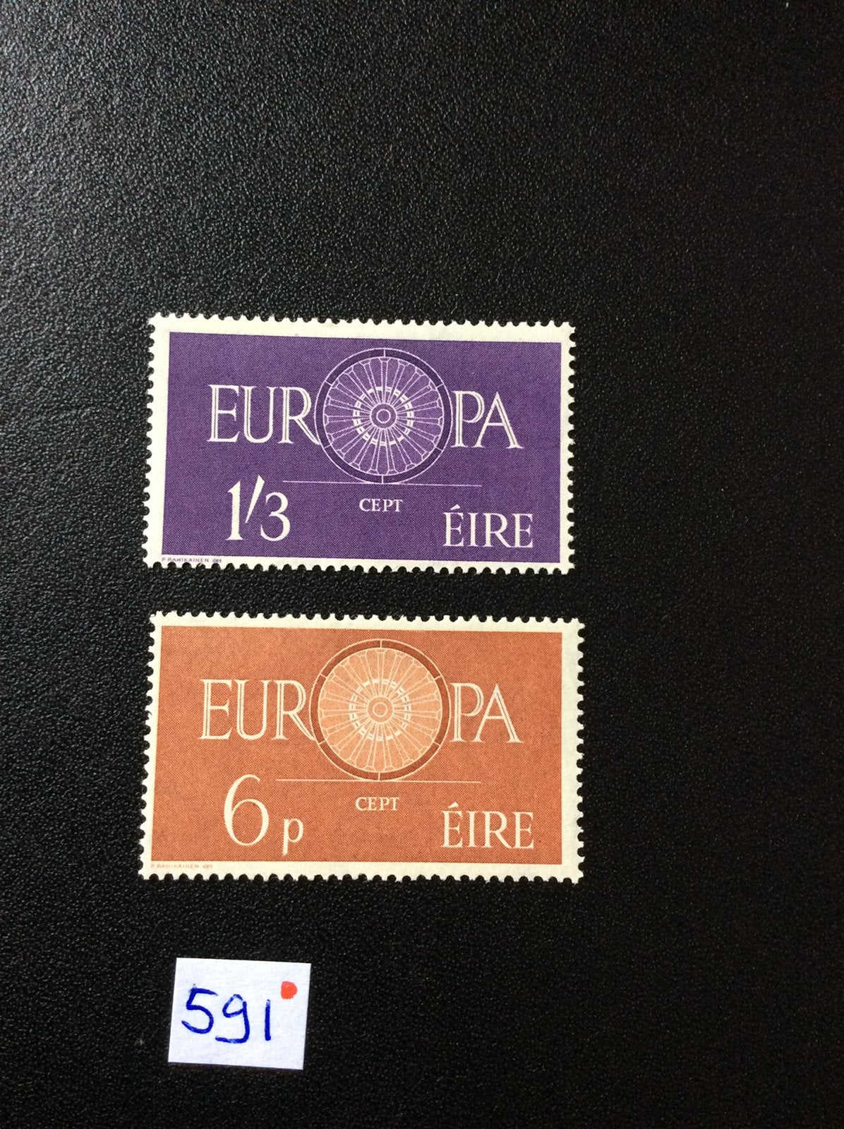 Ierland postzegels 1960 pfr Mi 146/7, Ophalen of Verzenden, Ierland, Postfris
