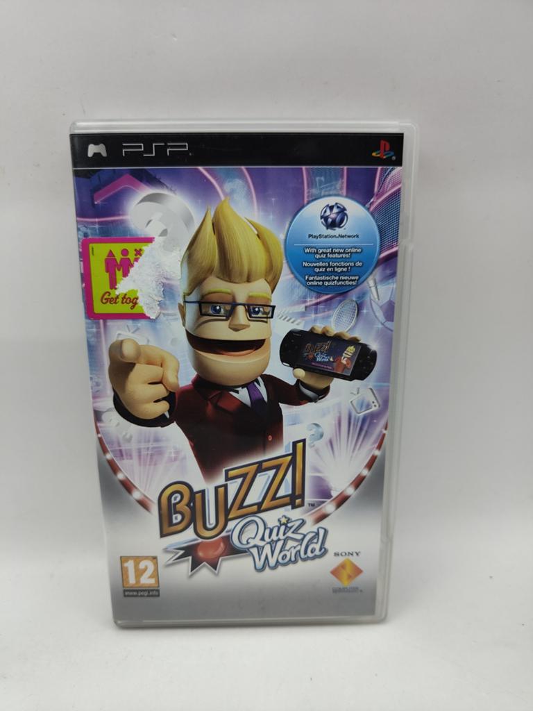Buzz! Quiz World - PSP, Online, Overige genres, Ophalen of Verzenden, Zo goed als nieuw