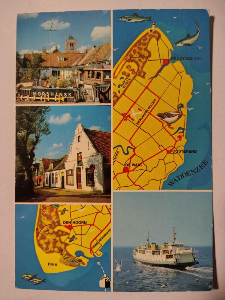 Texel, Ophalen of Verzenden, 1940 tot 1960, Waddeneilanden