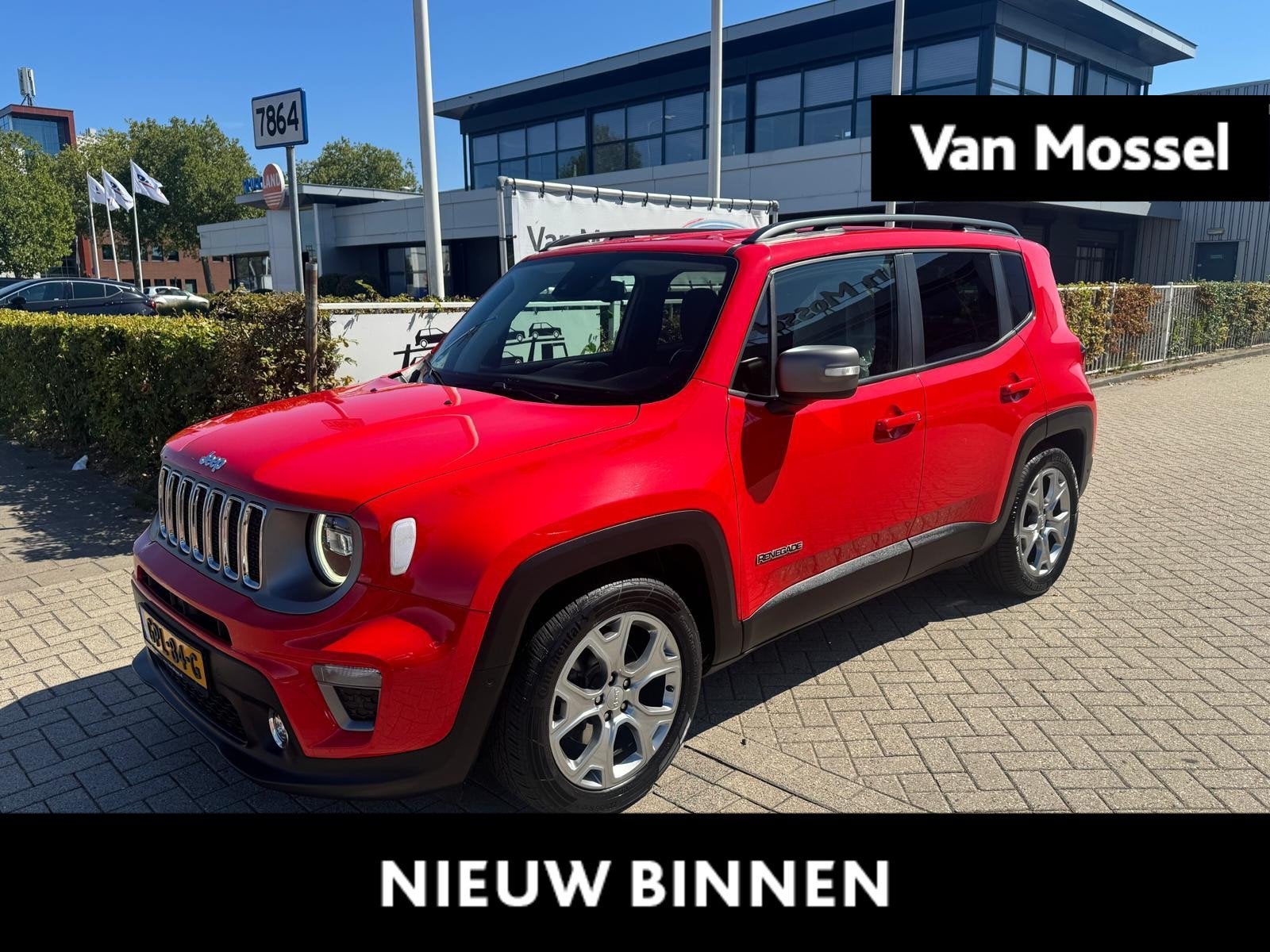 Jeep Renegade 1.3T Freedom Automaat! | Achteruitrijcamera |, Auto's, Jeep, Gebruikt, 4 cilinders, Leder, Bedrijf