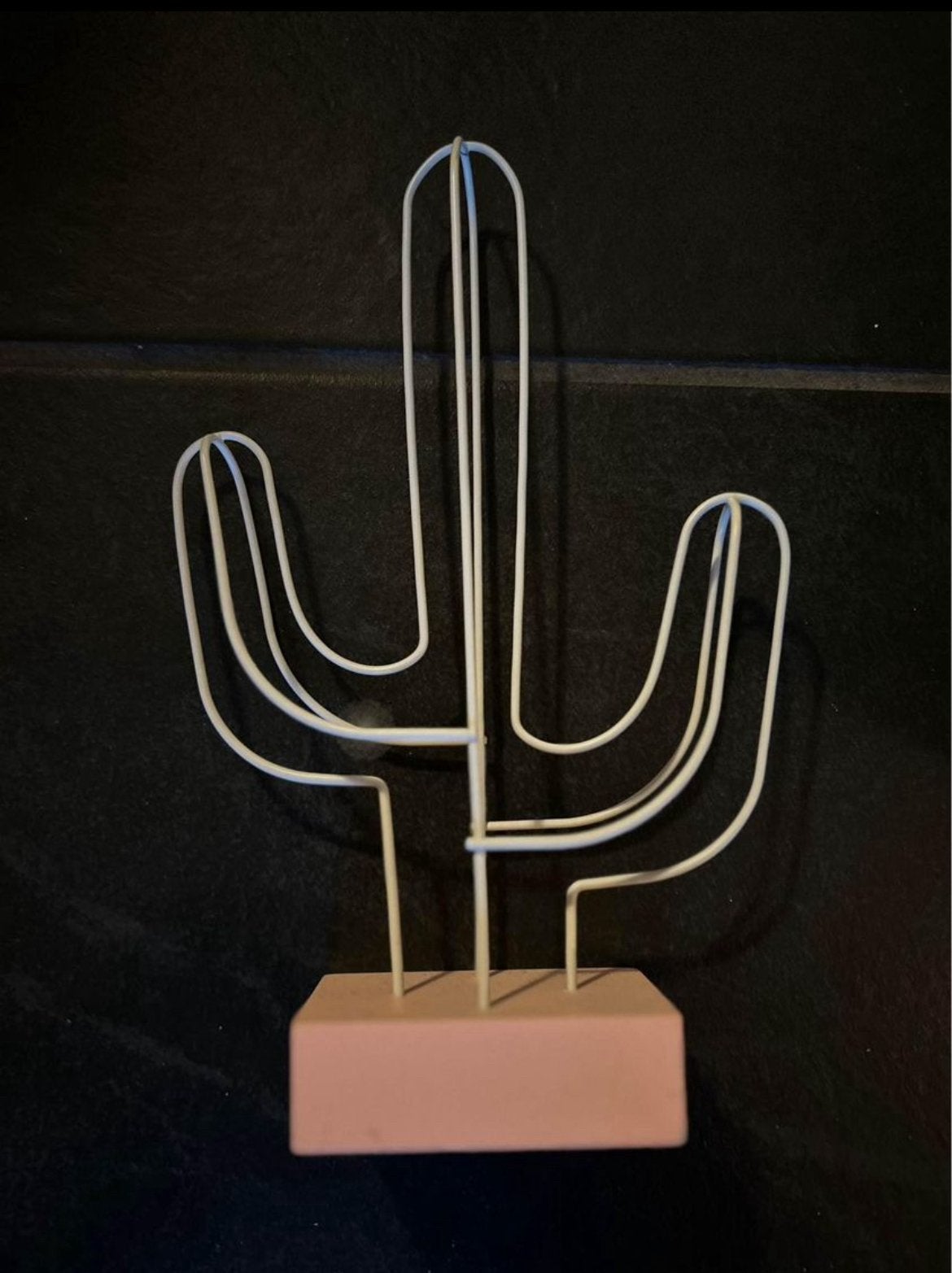 Ijzeren cactus, Ophalen of Verzenden, Zo goed als nieuw