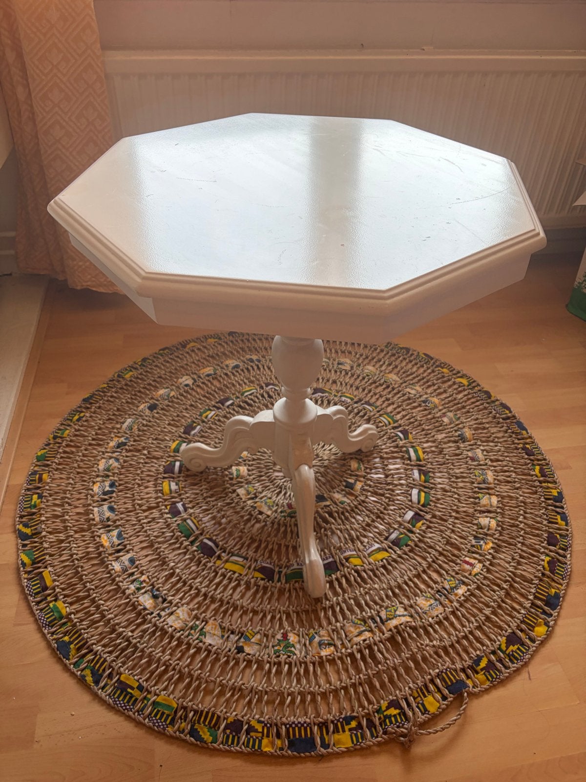 Witte bijzettafel, Ophalen, Minder dan 50 cm, Gebruikt, 50 tot 100 cm