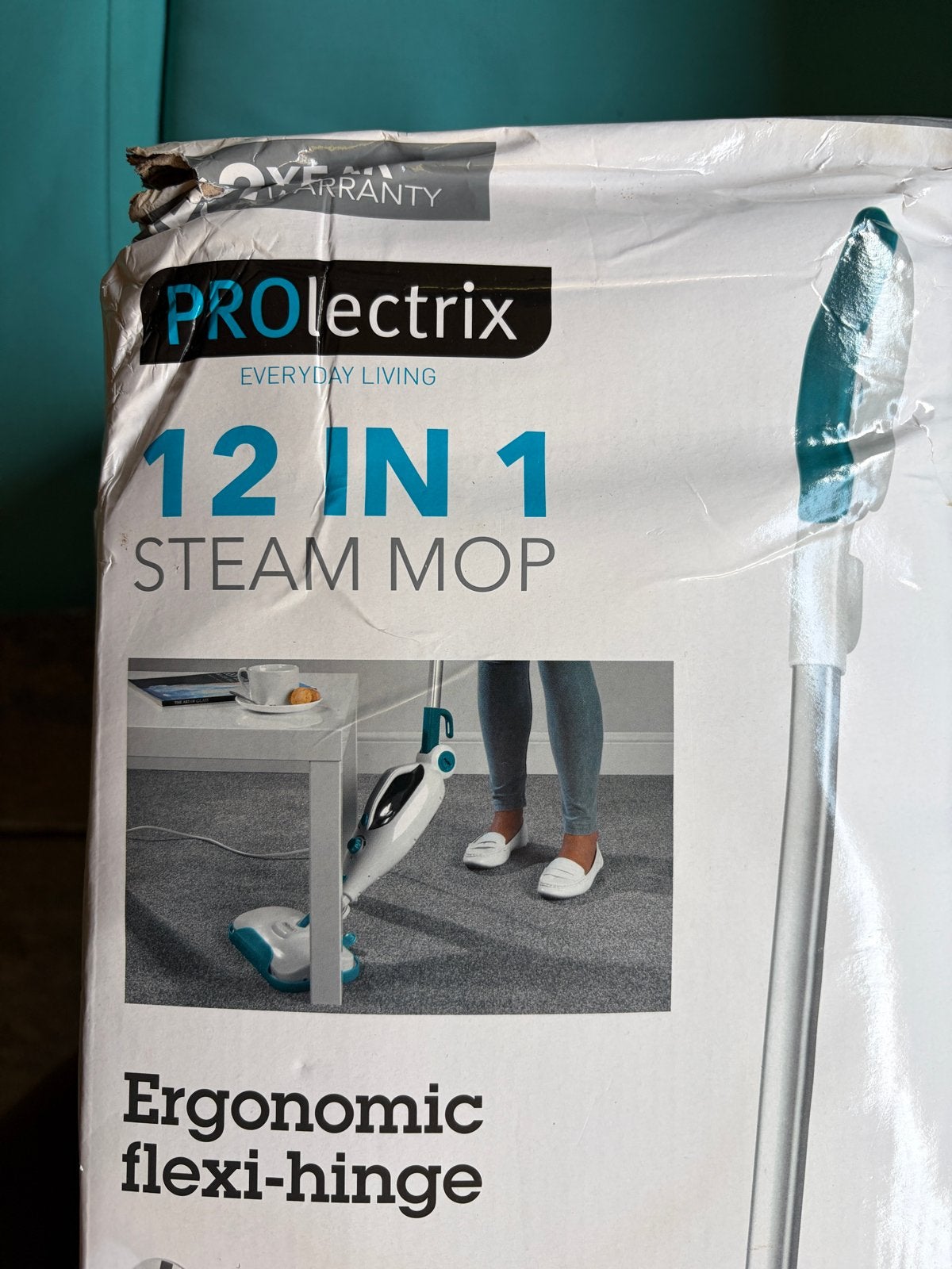 Prolectrix 12-in-1 Stoommop - Zo goed als nieuw, Ophalen of Verzenden, Zo goed als nieuw, Stoomreiniger
