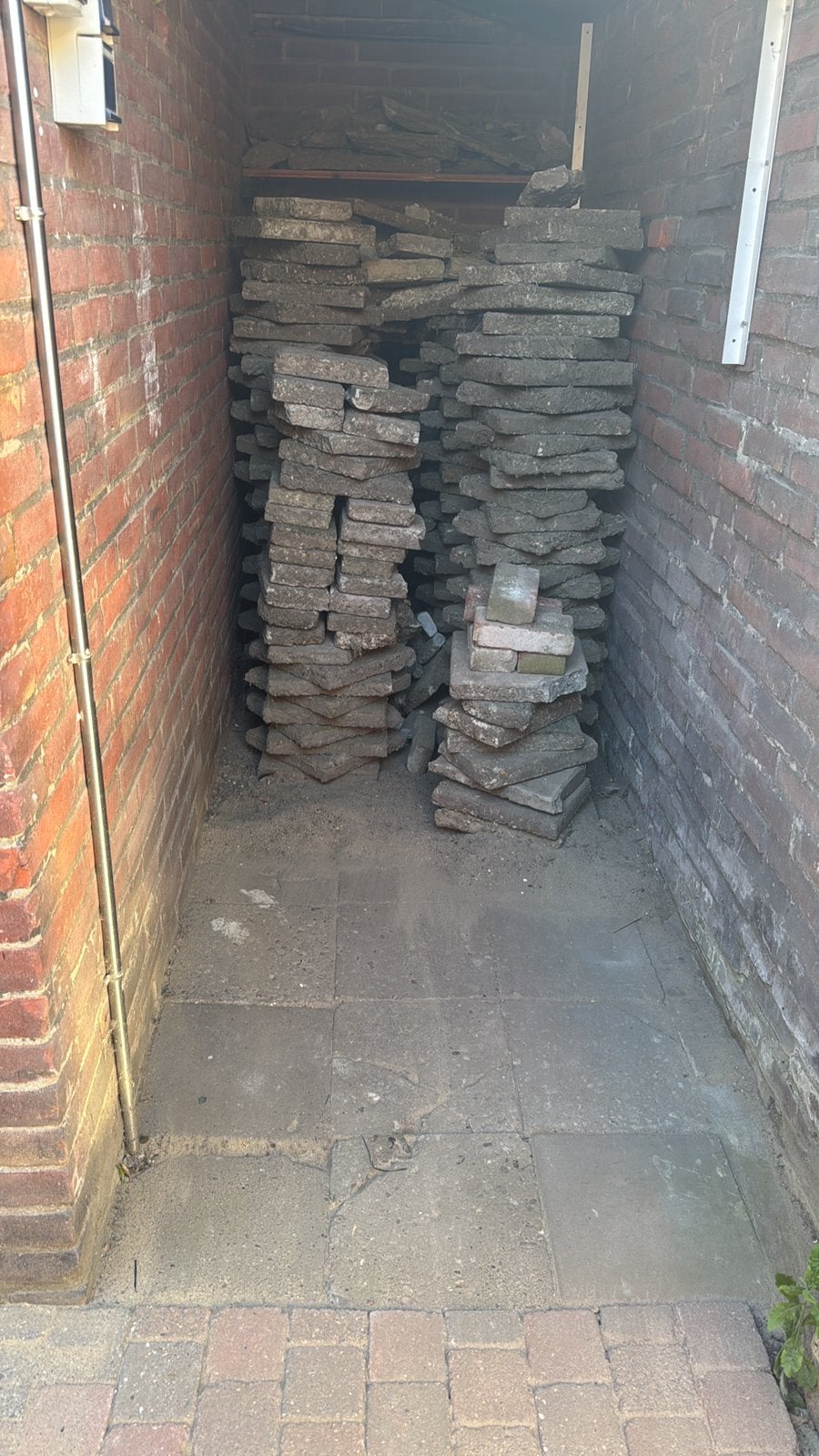 Gratis bestrating, Tuin en Terras, Ophalen, Zo goed als nieuw, Overige materialen