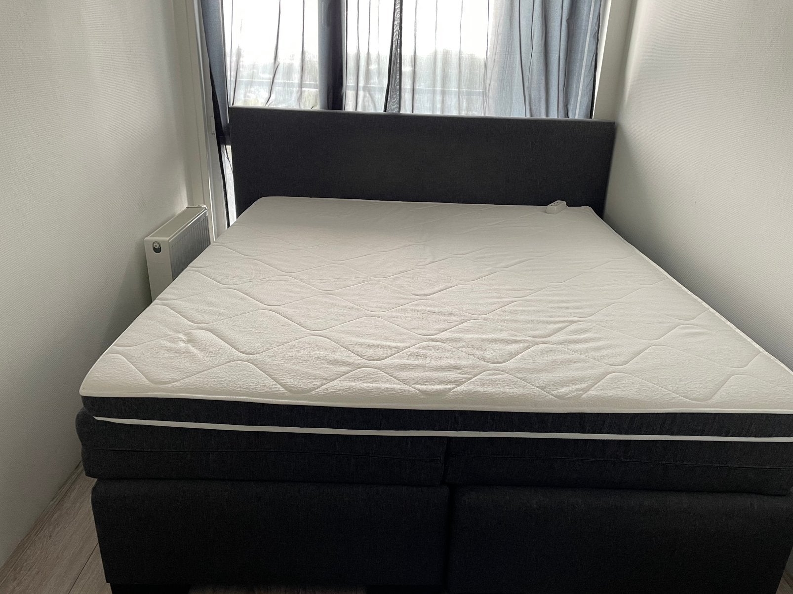 Boxspring bed 180x200, Ophalen, Gebruikt, Tweepersoons, 180 cm