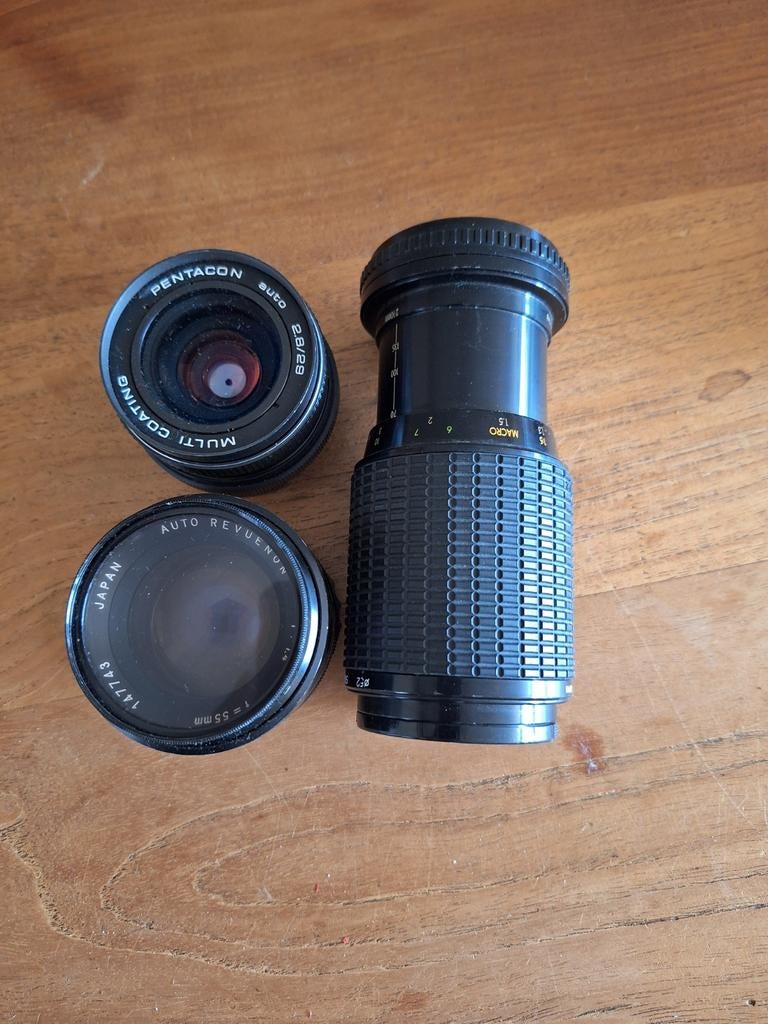 Vintage lenzen: Sigma, Pentacon, Auto Revuenon, Audio, Tv en Foto, Fotografie | Lenzen en Objectieven, Ophalen of Verzenden, Gebruikt
