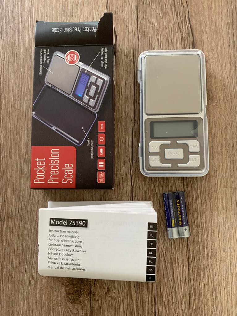 Pocket Precision Scale weegschaal, Ophalen of Verzenden, Nieuw, Precisieweegschaal, Minder dan 50 kg
