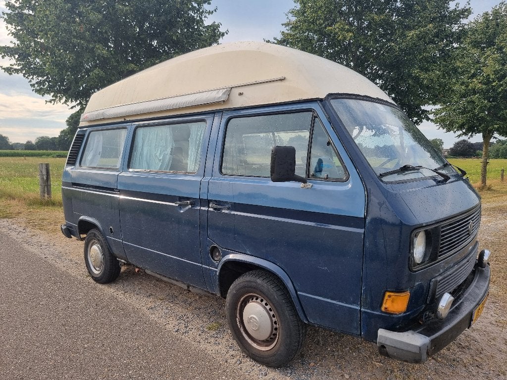 Belastingvrije volkswagen t3 bus camper, Volkswagen, Particulier, Half-integraal, Benzine