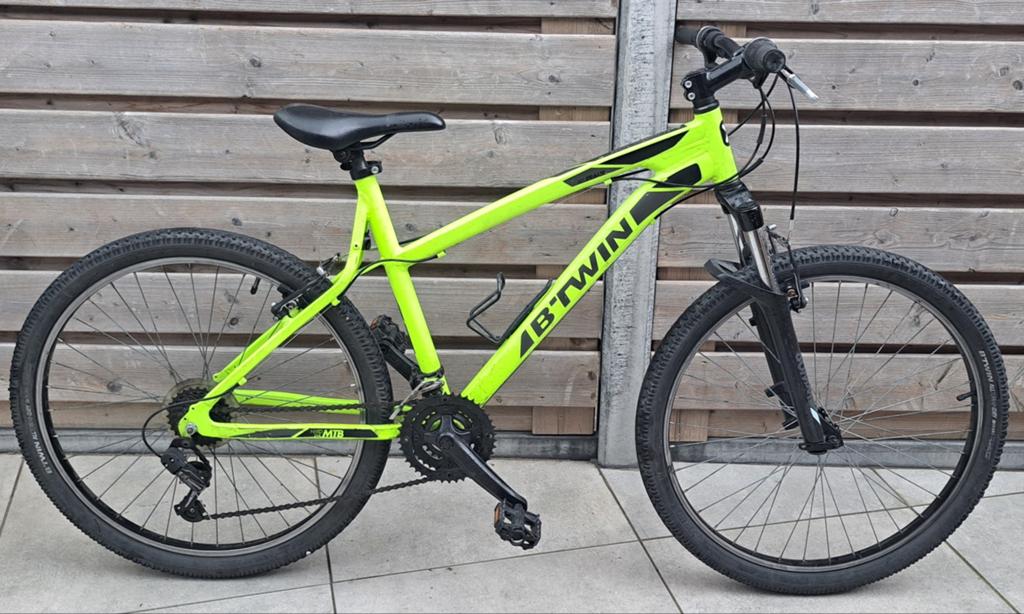 Mountainbike 26 inch B' twin Rockridder 340, Fietsen en Brommers, Fietsen | Mountainbikes en ATB, Minder dan 45 cm, Ophalen of Verzenden