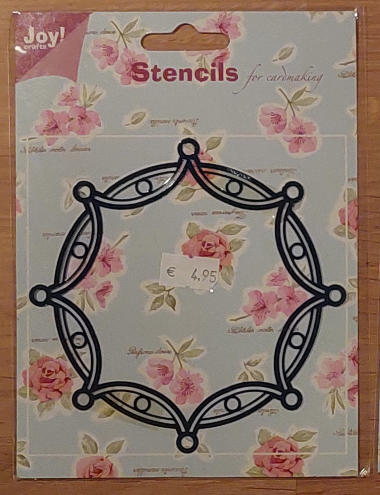 Joy! Crafts stencil - 6001-0016, Ophalen of Verzenden, Nieuw, Overige thema's, Pons of Mal