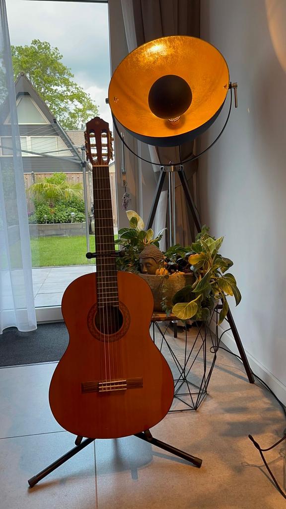 Yamaha C40 Klassieke Gitaar + Koffer & Standaard, Muziek en Instrumenten, Snaarinstrumenten | Gitaren | Bas, Ophalen, Zo goed als nieuw